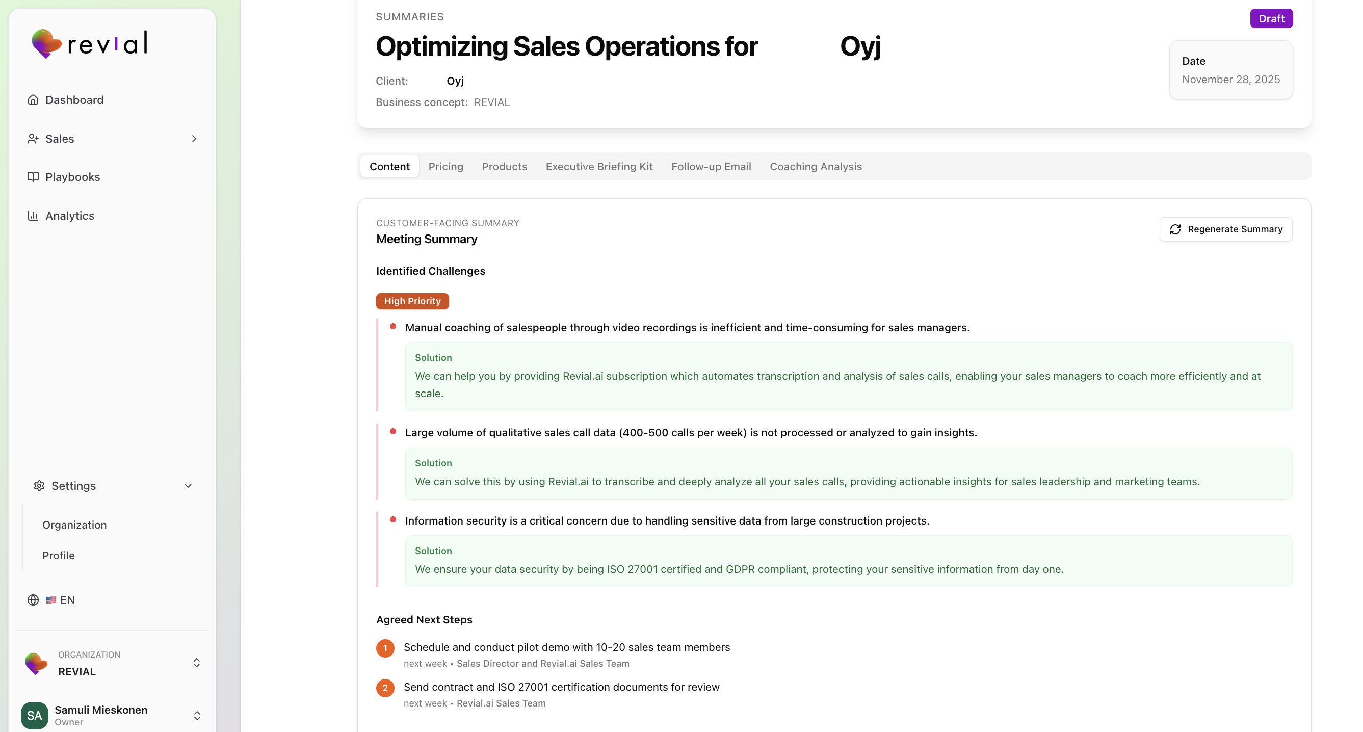 CRM Automation Feature